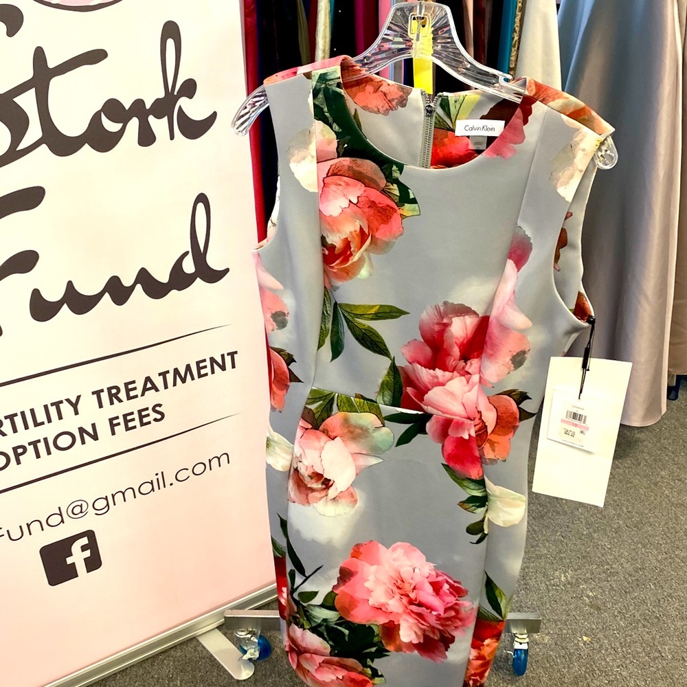 Calvin Klein Floral Dress